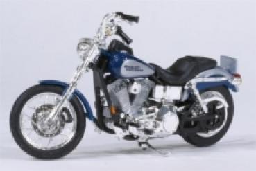 Harley-Davidson #14 - 2002 FXDL Dyna Low Rider, blau/silber