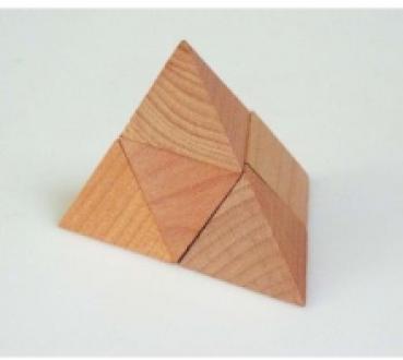 Holzpuzzle - Die Pyramide