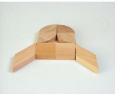 Holzpuzzle - Das ABC - Herz