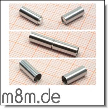 Magnetverschluss für Ketten und mehr, 4,5 mm