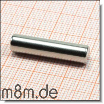 Stabmagnet 06 mm - 025,3 mm lang, vernickelt