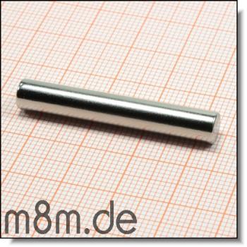 Stabmagnet 06 mm - 038,1 mm lang, vernickelt