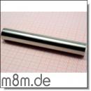 Stabmagnet 15 mm - 100 mm lang, vernickelt