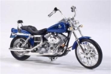 Harley-Davidson #17 - 2002 FXDWG Dyna Wide Glide, blau