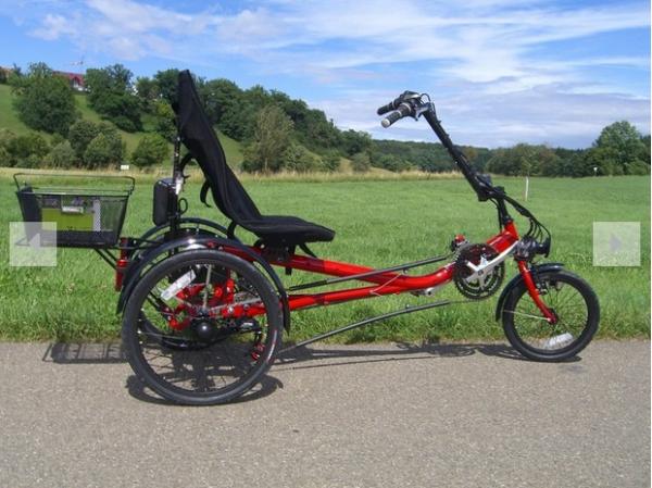 Lanztec Trike mit Elektroantrieb mit 250 Watt Motor