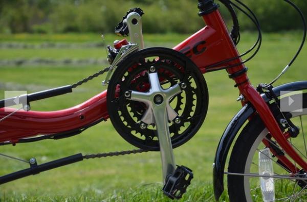 Lanztec Trike mit Elektroantrieb mit 250 Watt Motor