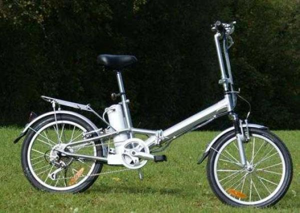 Elektrofahrrad Tempo Faltrad mit Heckantrieb